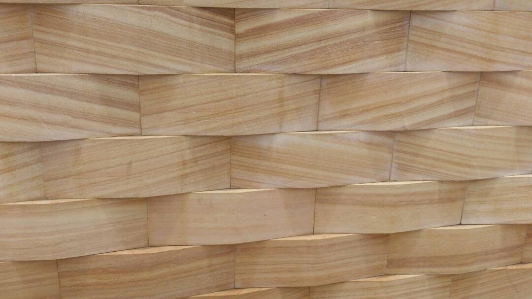 Teak Sandstone Wall Cladding Tiles